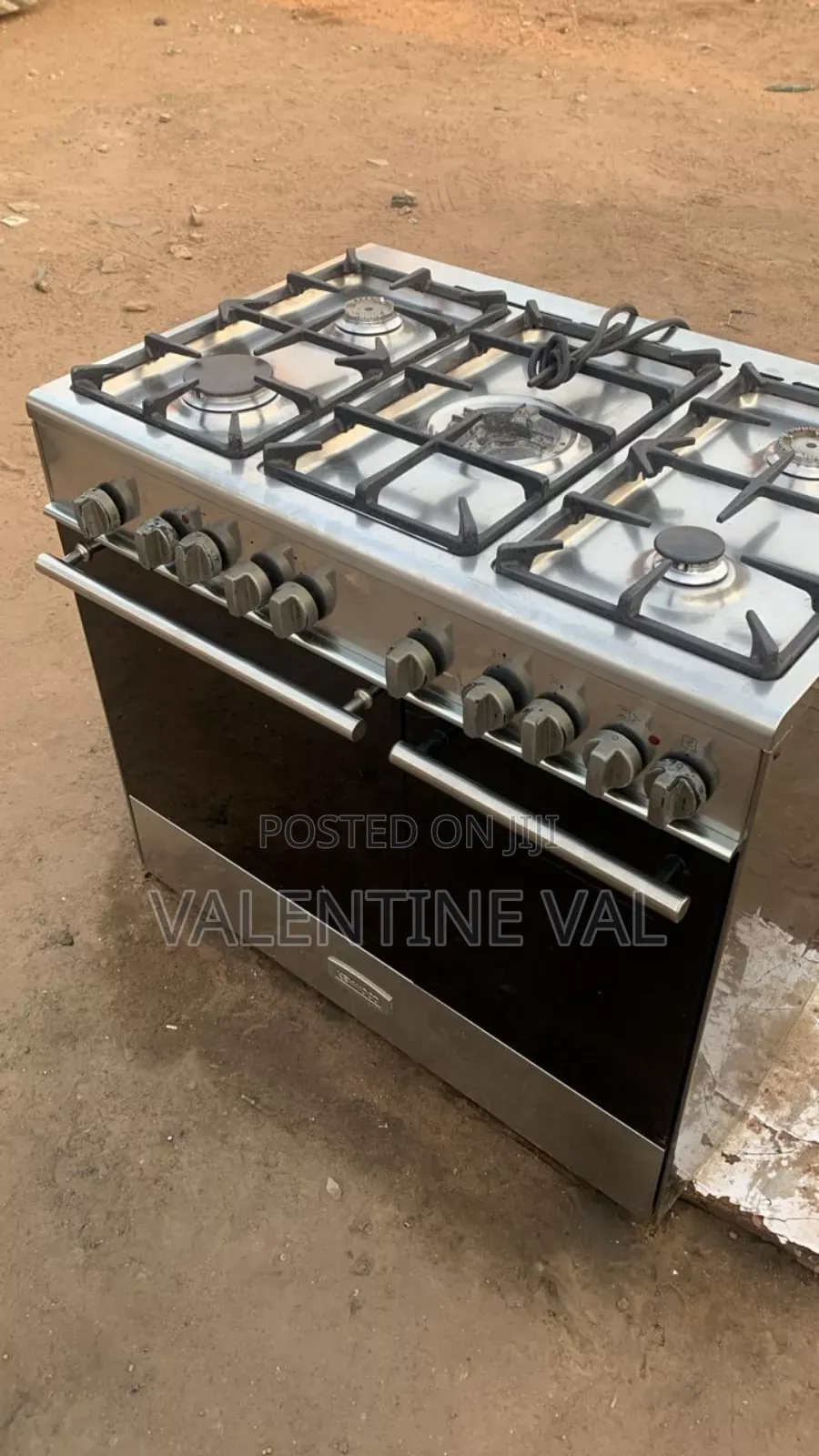 Kenwood 5 Burners Gas Cooking Stove Pure STAINLESS STEEL