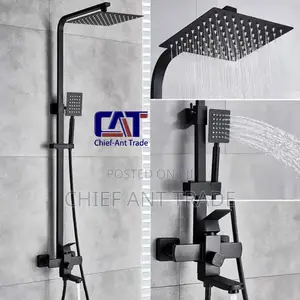Black Hot and Cold Shower 