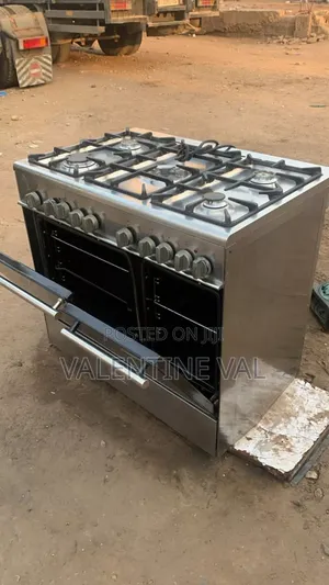 Kenwood 5 Burners Gas Cooking Stove Pure STAINLESS STEEL