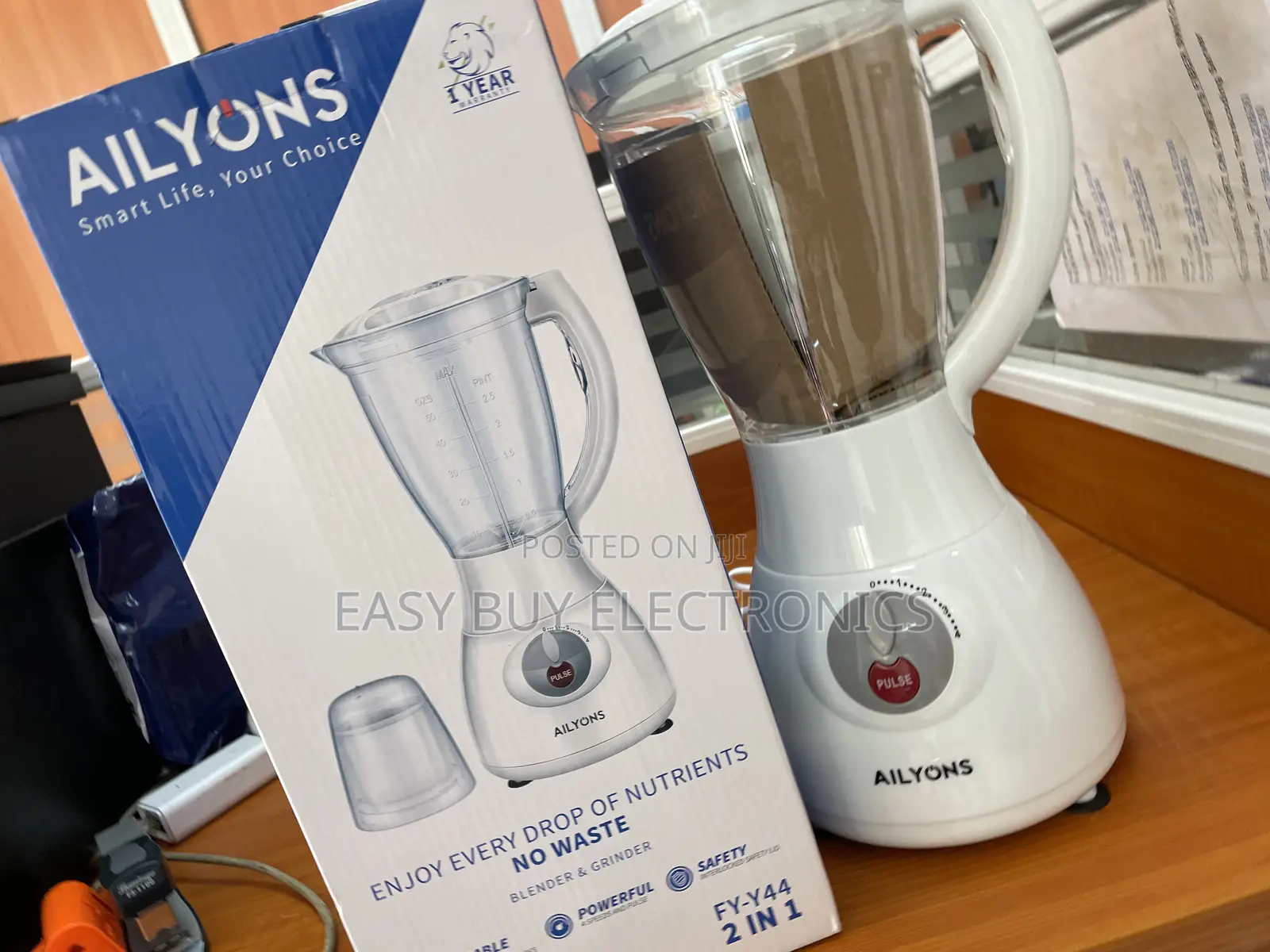 No Waste Ailyons 1.5l Blender and Grinder