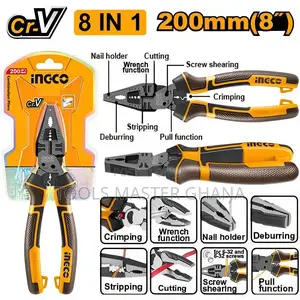 8-in-1 Multi-function Combination Pliers - Hmfcp28200
