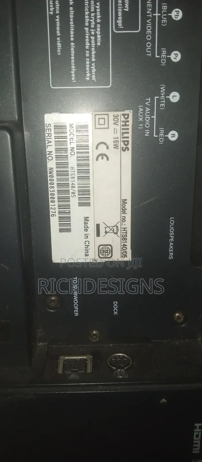 Original Sharp Sound Bar for Sale