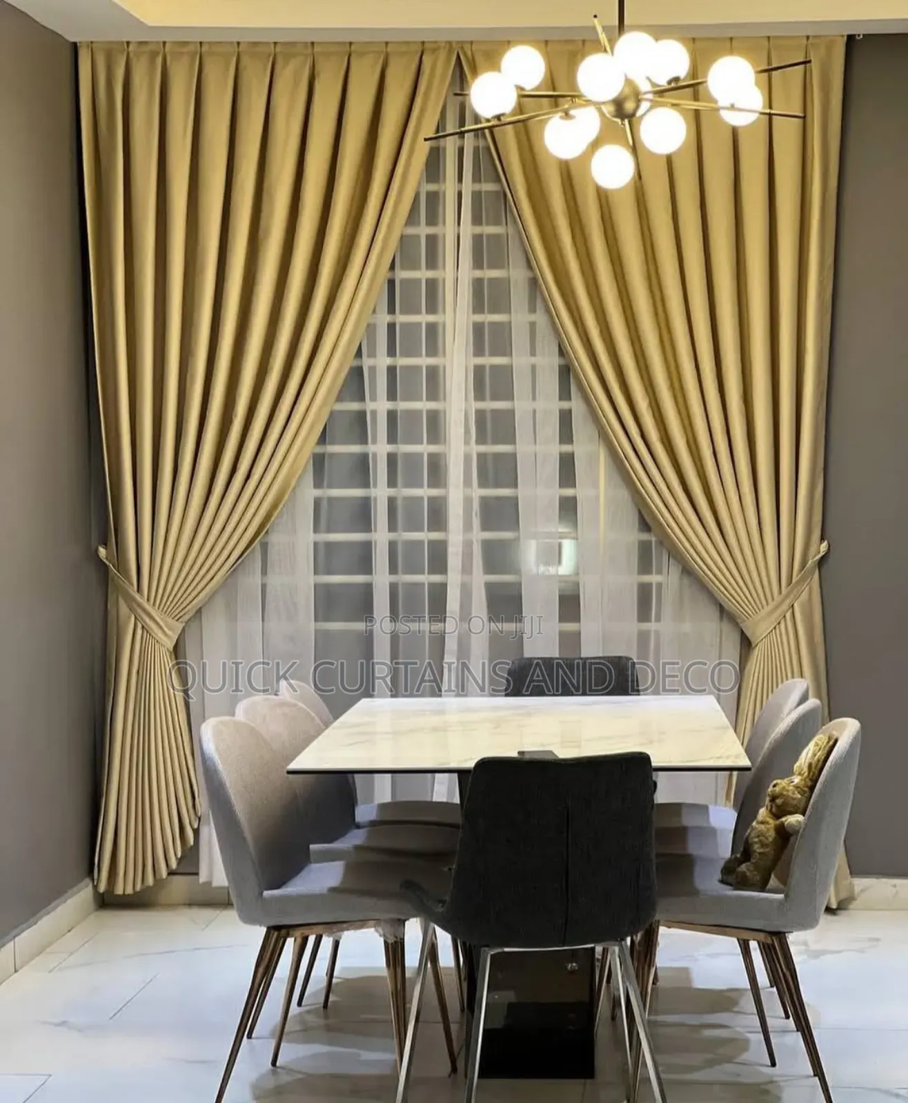 Quick Curtains and Deco
