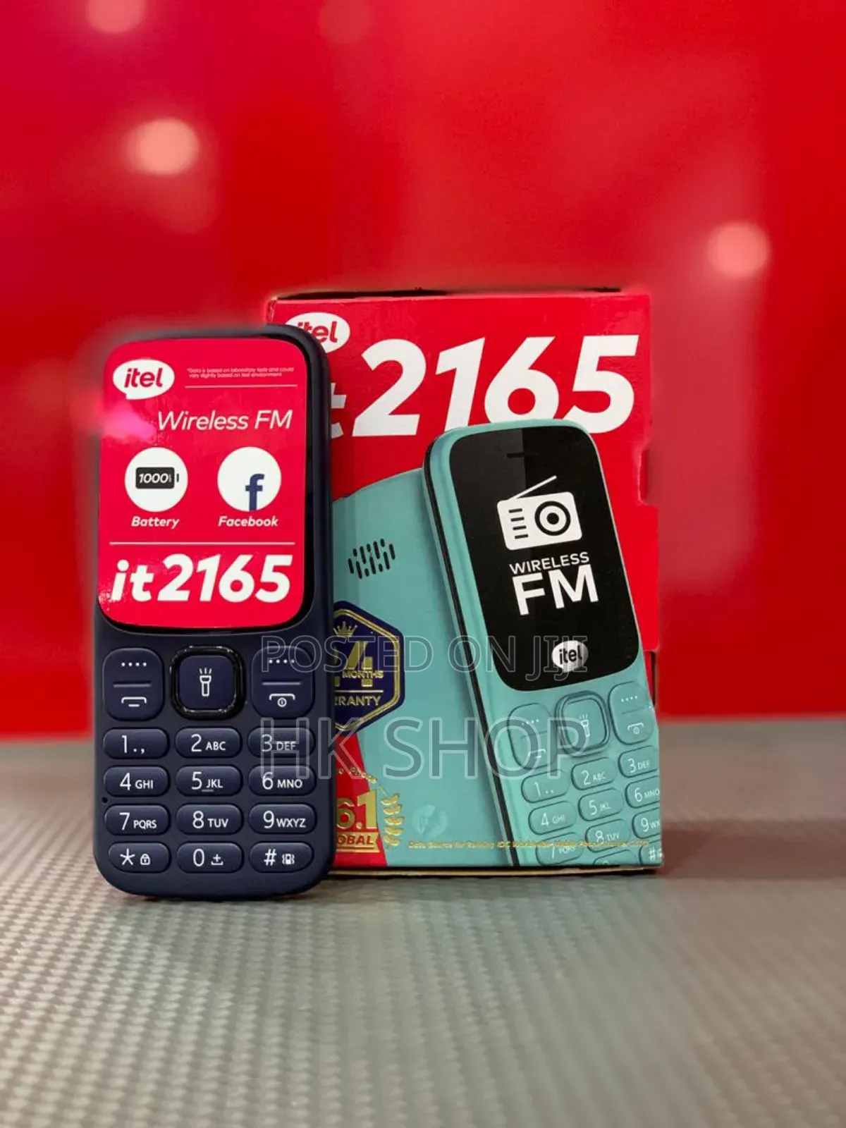 New Itel it2165 Black
