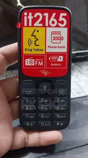 New Itel it2165 Black