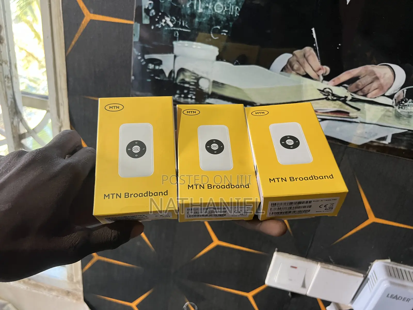 Perfect for Remote Work, or Rainy Days,MTN Mifi Adapts