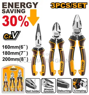 3 Pcs High Leverage Pliers Set - Hkhlps2831
