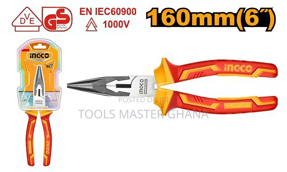 Insulated Long Nose Pliers - Hilnp28168