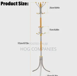 Coat Rack Stainless Steel Stand Rack - Fast Delivery in 2 Hours