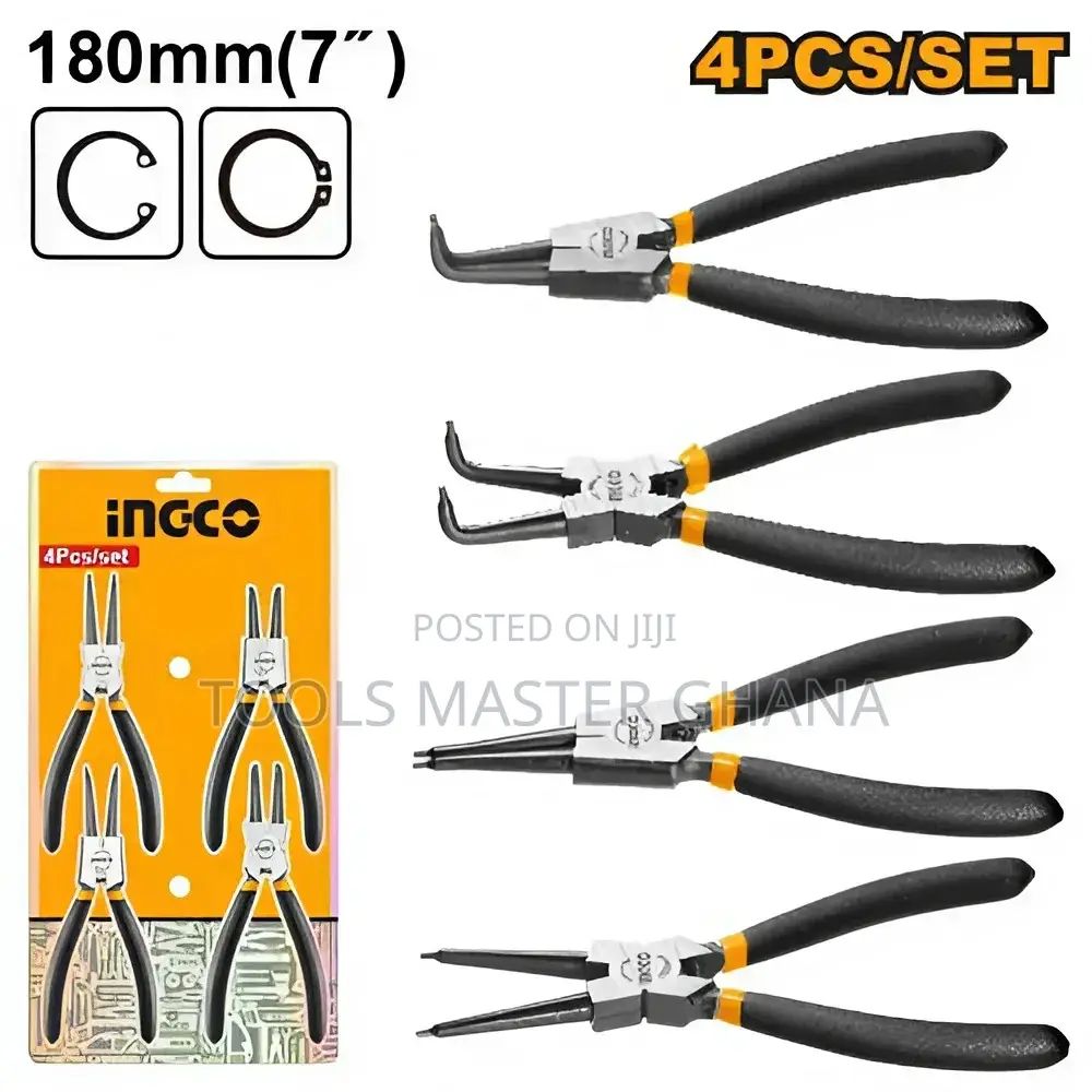 4 Pcs Circlip Pliers Set - Hccps01180