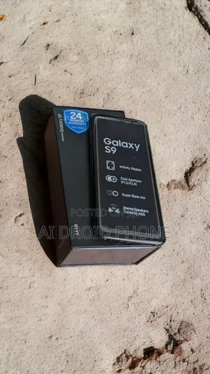New Samsung Galaxy S9 64 GB Black
