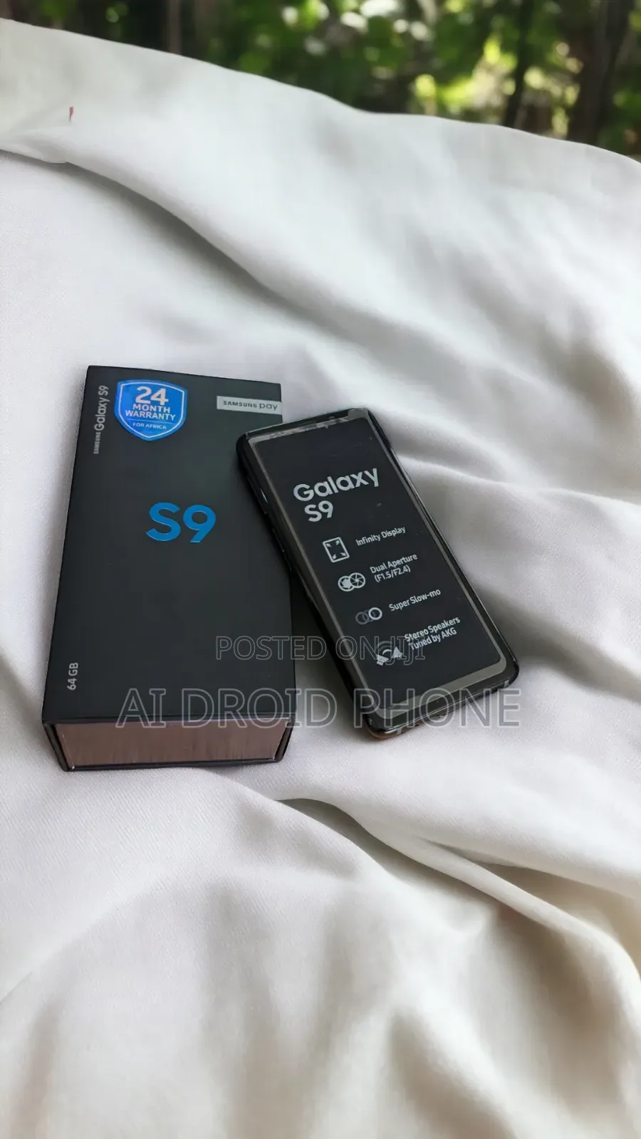 New Samsung Galaxy S9 64 GB Gold