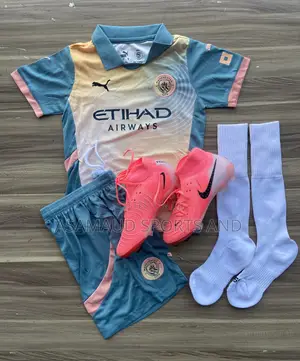 Original Kids Jersey With Football Boot Available