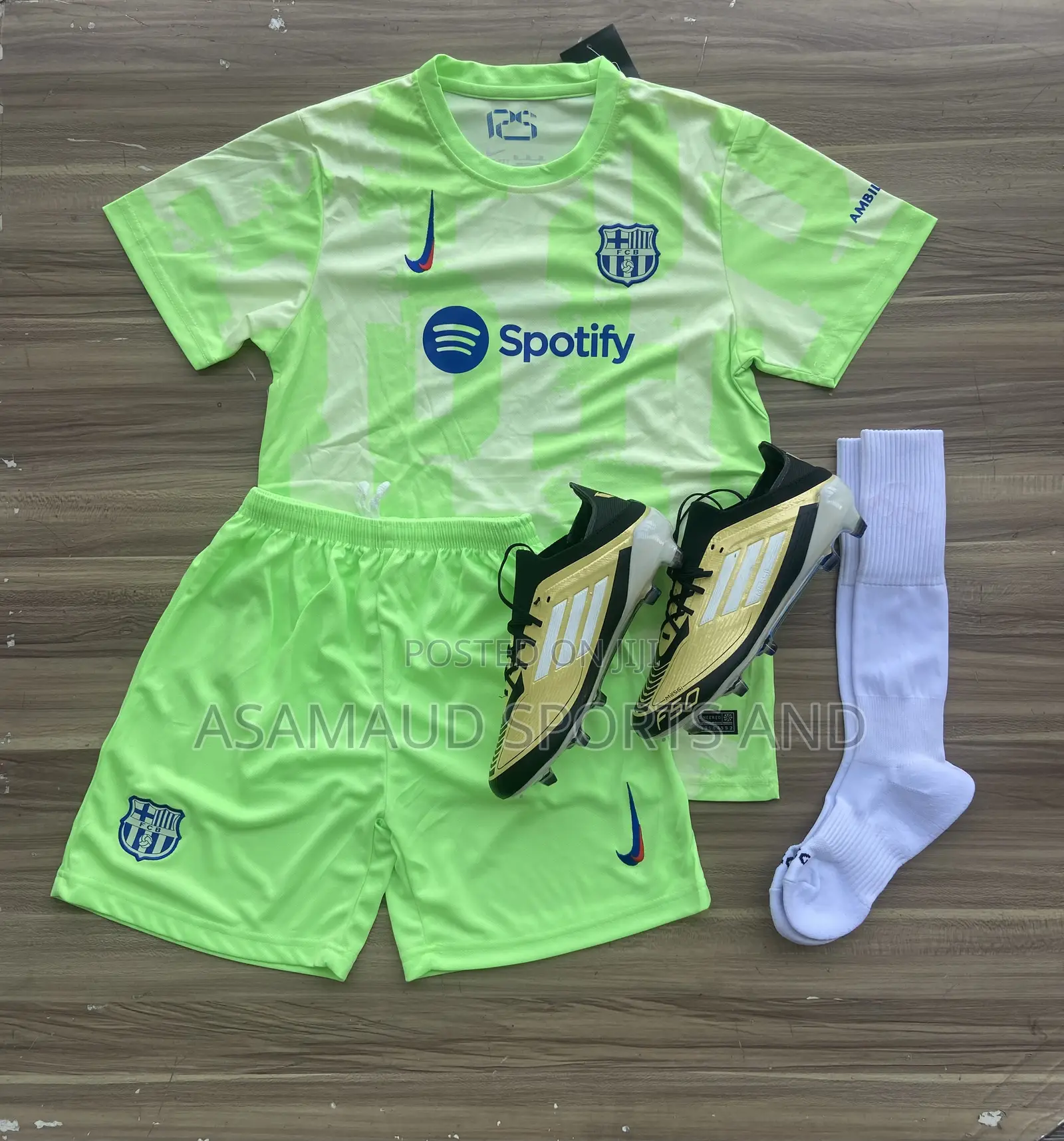 Original Kids Jersey With Football Boot Available