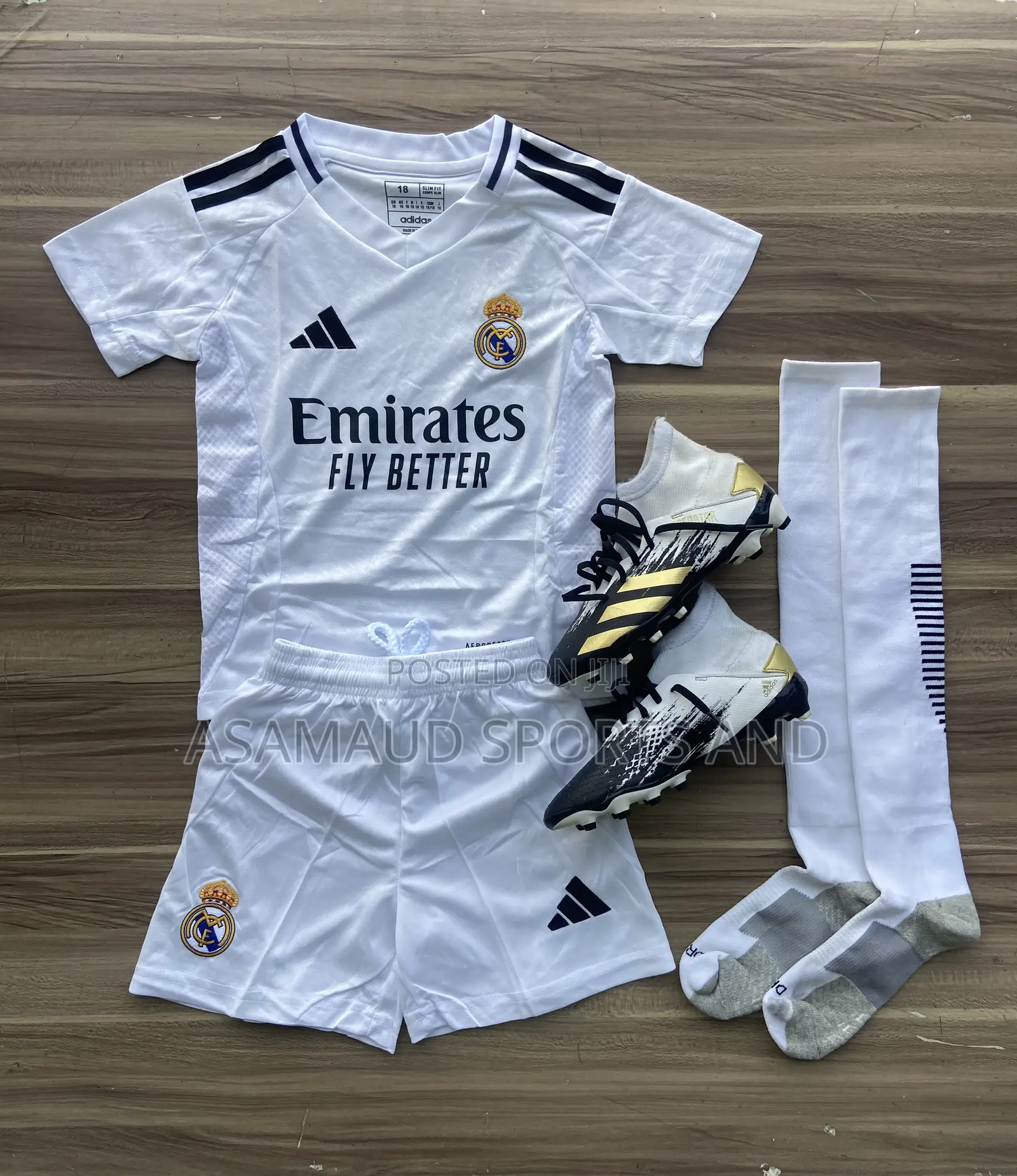 Original Kids Jersey With Football Boot Available