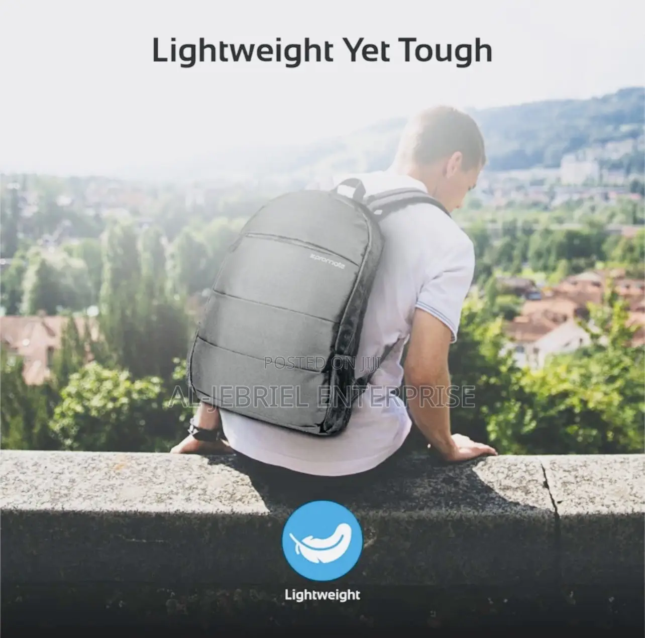 Promate ALPHA 15.6” Bagpack