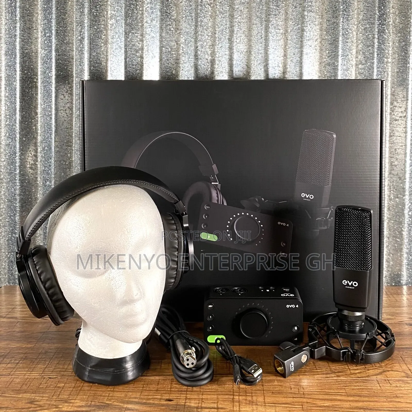 Audient Evo4srb Start Recording Bundle -