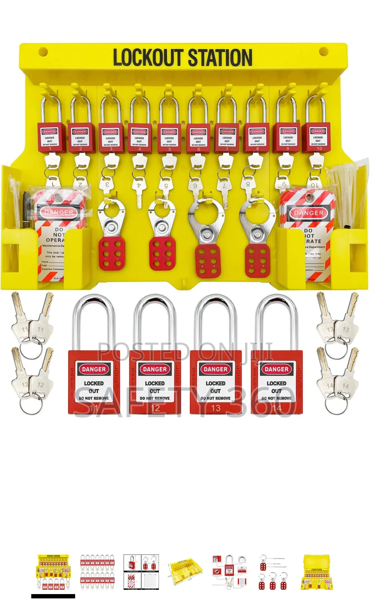 Lockout Tagout Station