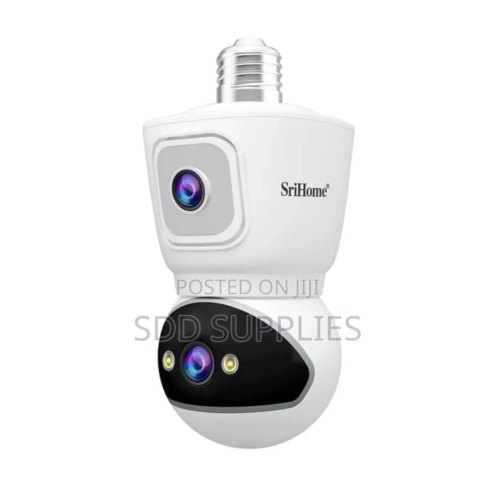 Bulb Security Camera Dual Lense