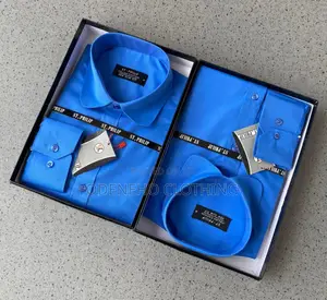 Gulf Neck Plain Office Shirt