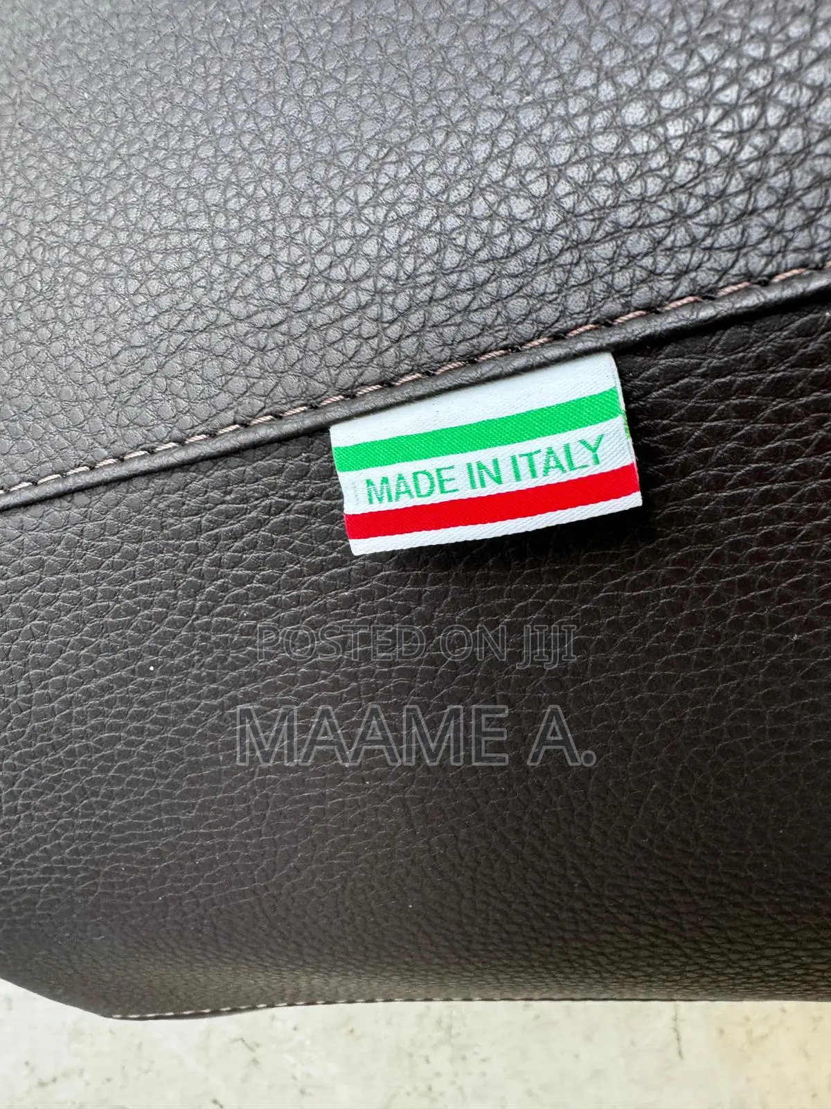 Quality Genuine Italian Leather Sofa