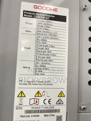 48v 30kw GOODWE Hybrid Inverters 3-Phase