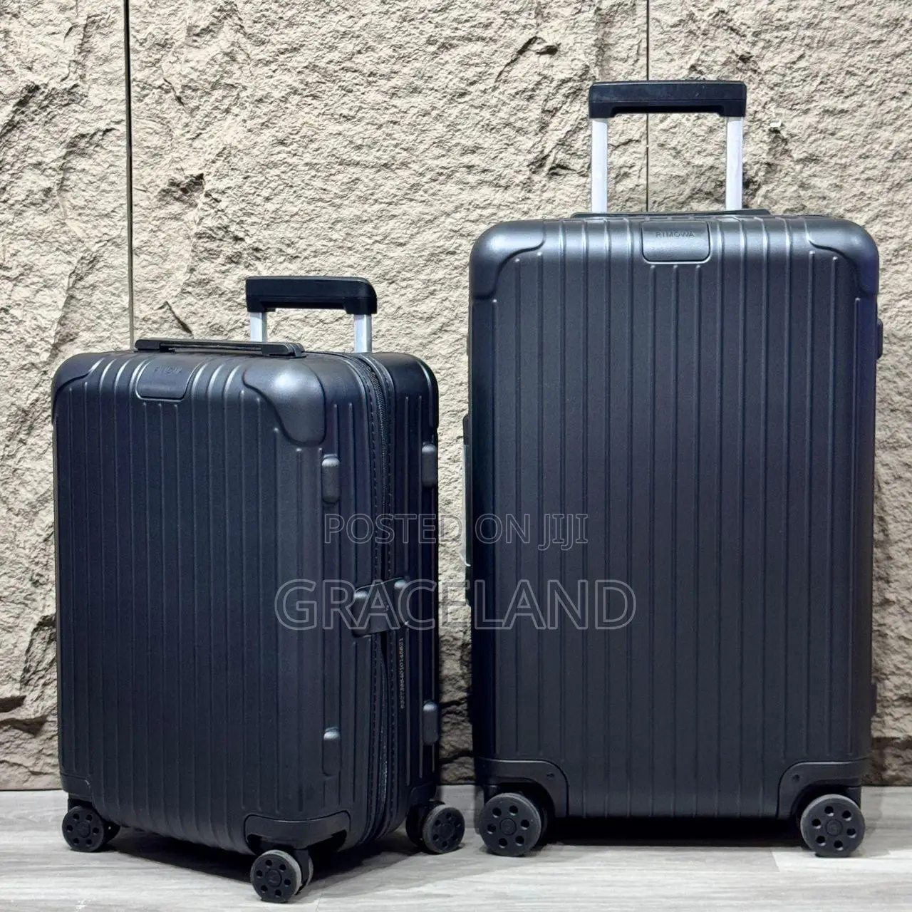 Original Fiber Luxury Rimowa Anti- Crack Suitcase Set 2