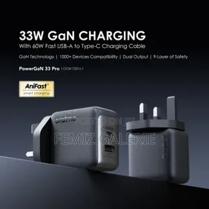 Oraimo Powergan 33 Pro 33w Gan Wall Charger