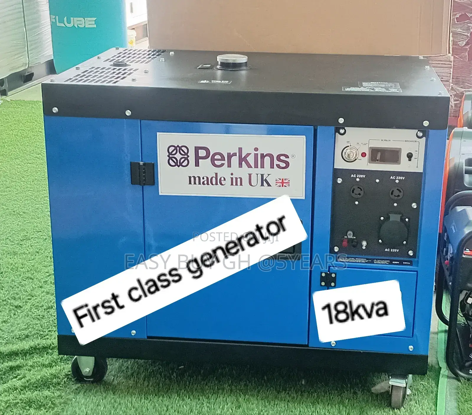 Charismatic Perkins Uk Silent Generator 18kva 15000watts