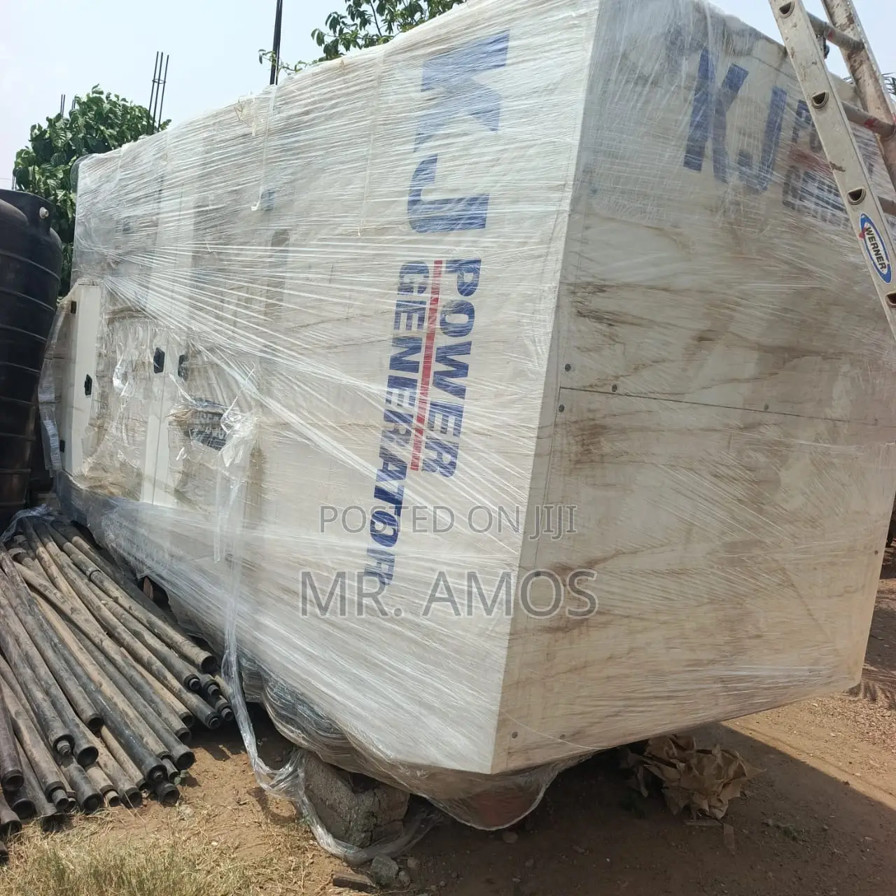 Perkins 500kva Diesel Sound Proof Genset With Turbocharger