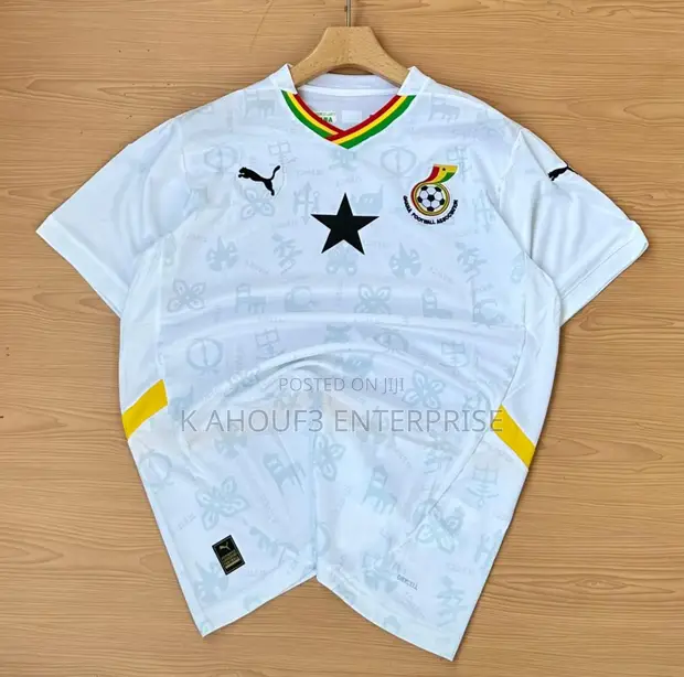 New Ghana Black Stars Jersey Available