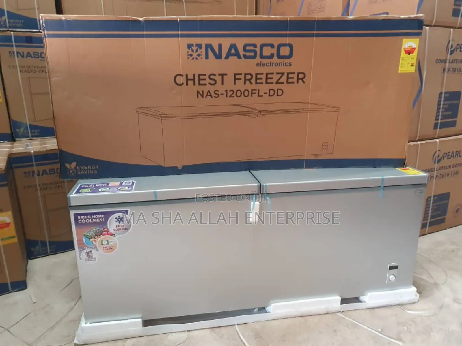 700 Liters Double Door Pearl Deep Freezer