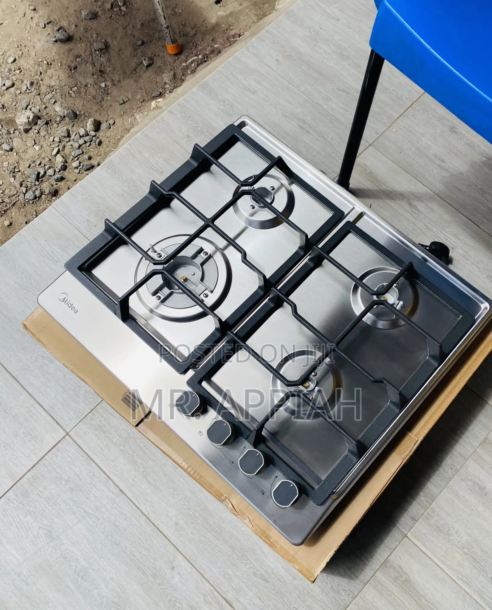 4 Gas Hob Midea 60G40ME 60cm Burner 