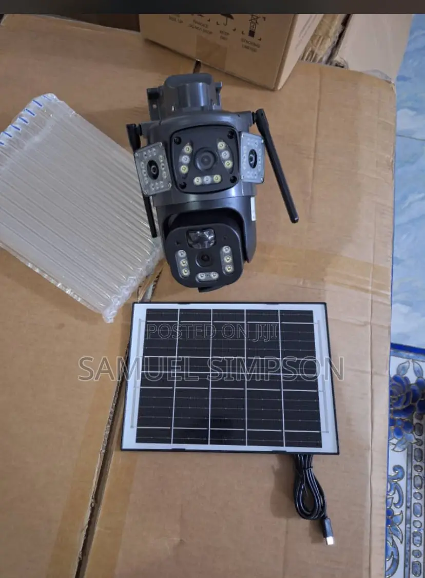 Dual Lens 4g Wifi Solar Camera