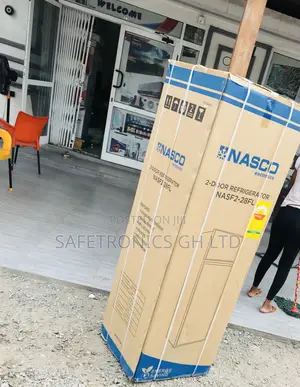 Nasf2-28fl Doubledoor Top Mount 217 Liters Nasco Fridge