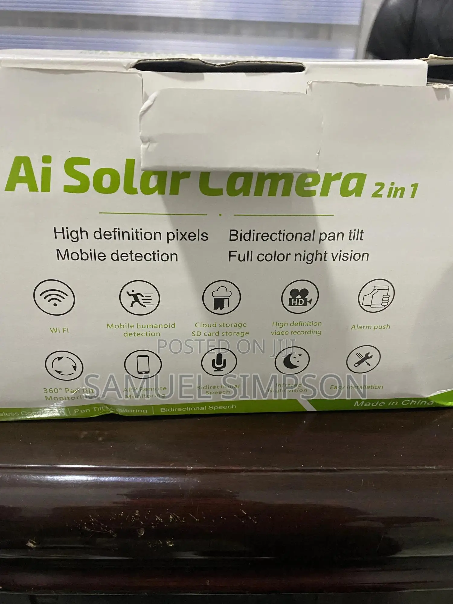 Dual Lens 4g Wifi Solar Camera