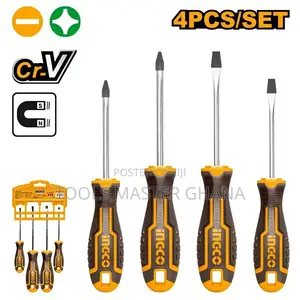 4 Pcs Screwdriver Set - Hksd0428