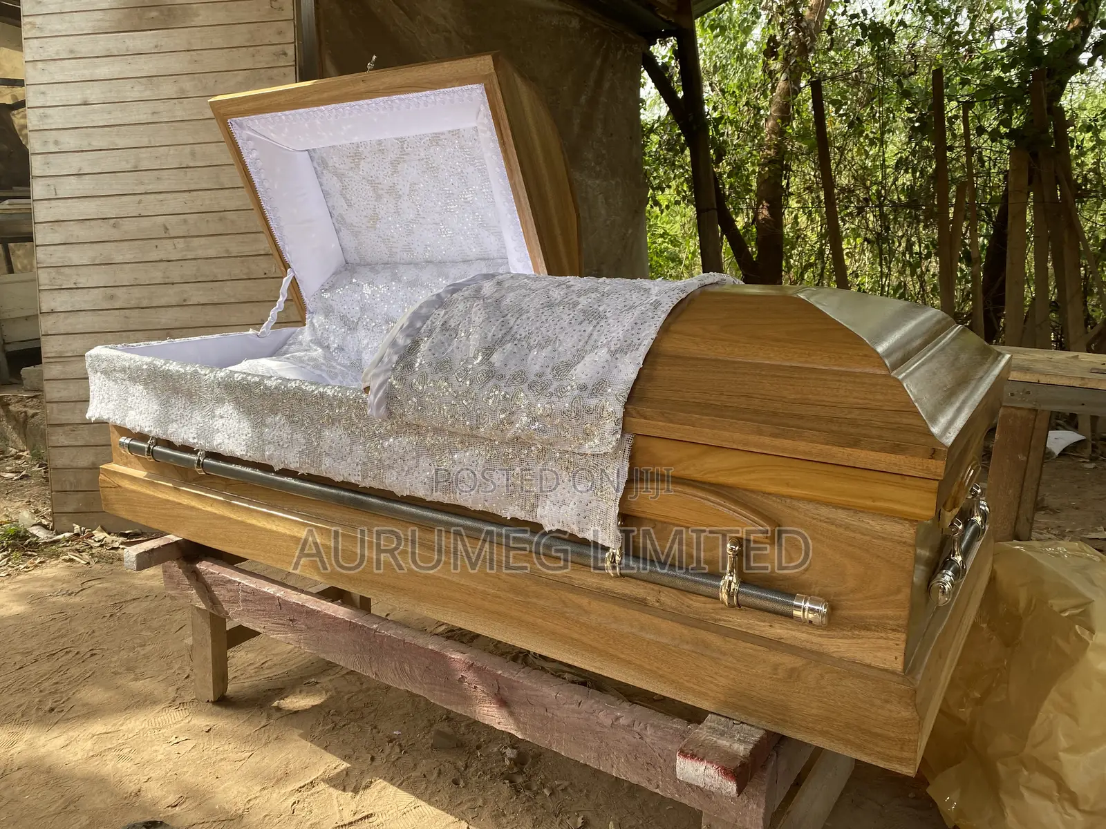 Matte (Not Shiny) Finished Coffins and Caskets