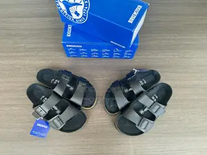 All Black Arizona Fashion Birkenstock Sandal