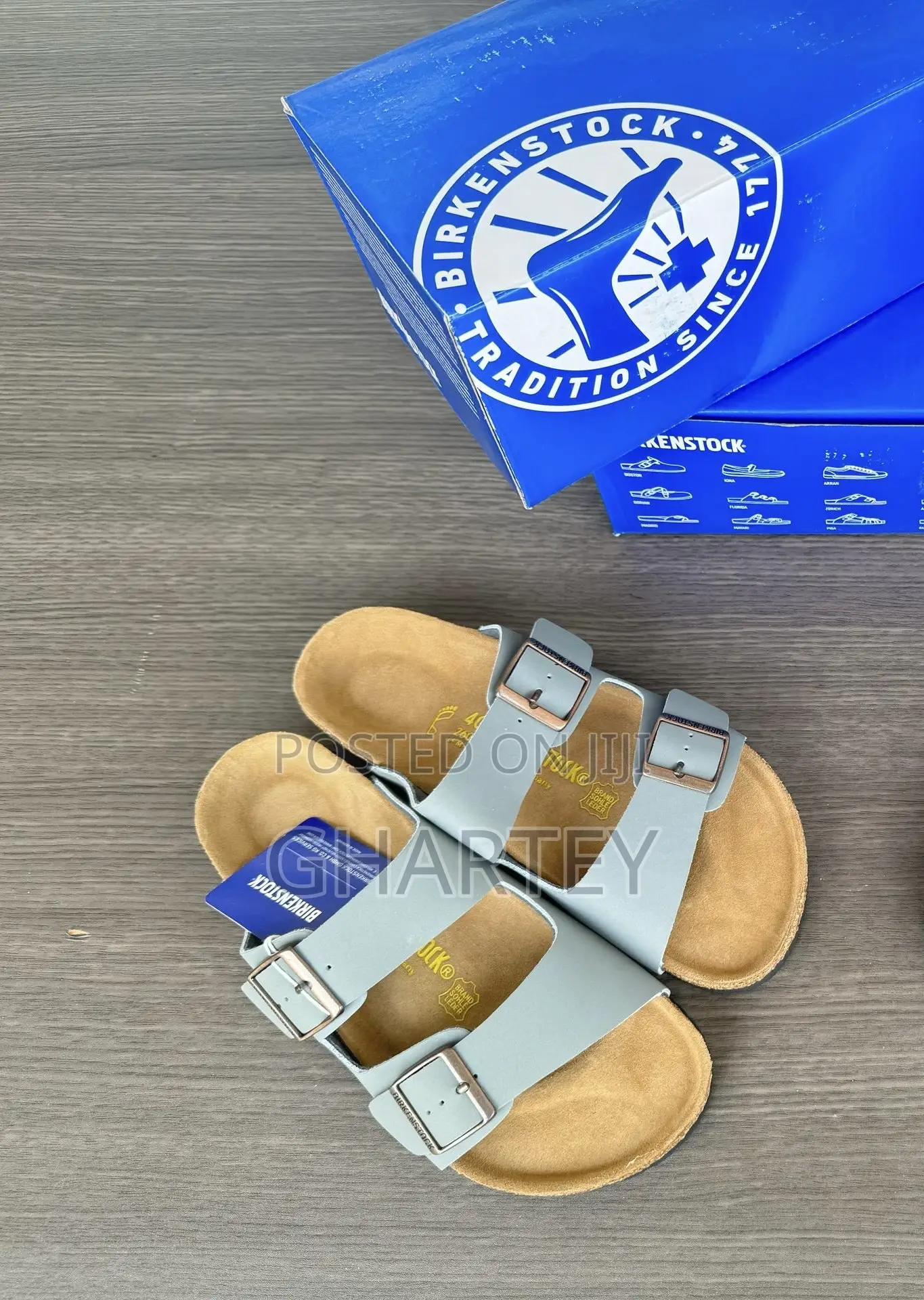 Arizona Birk Fashion Casual Sandals Dove Blue