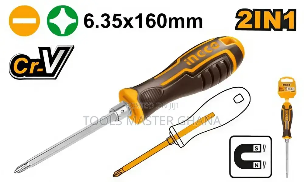 2 In 1 Screwdriver Set - Akisd0201