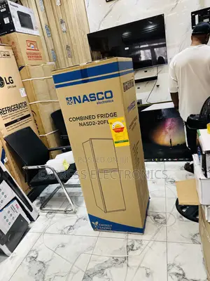 The First New Nasco Fridge Nasd2-24fl Double Door Fridge