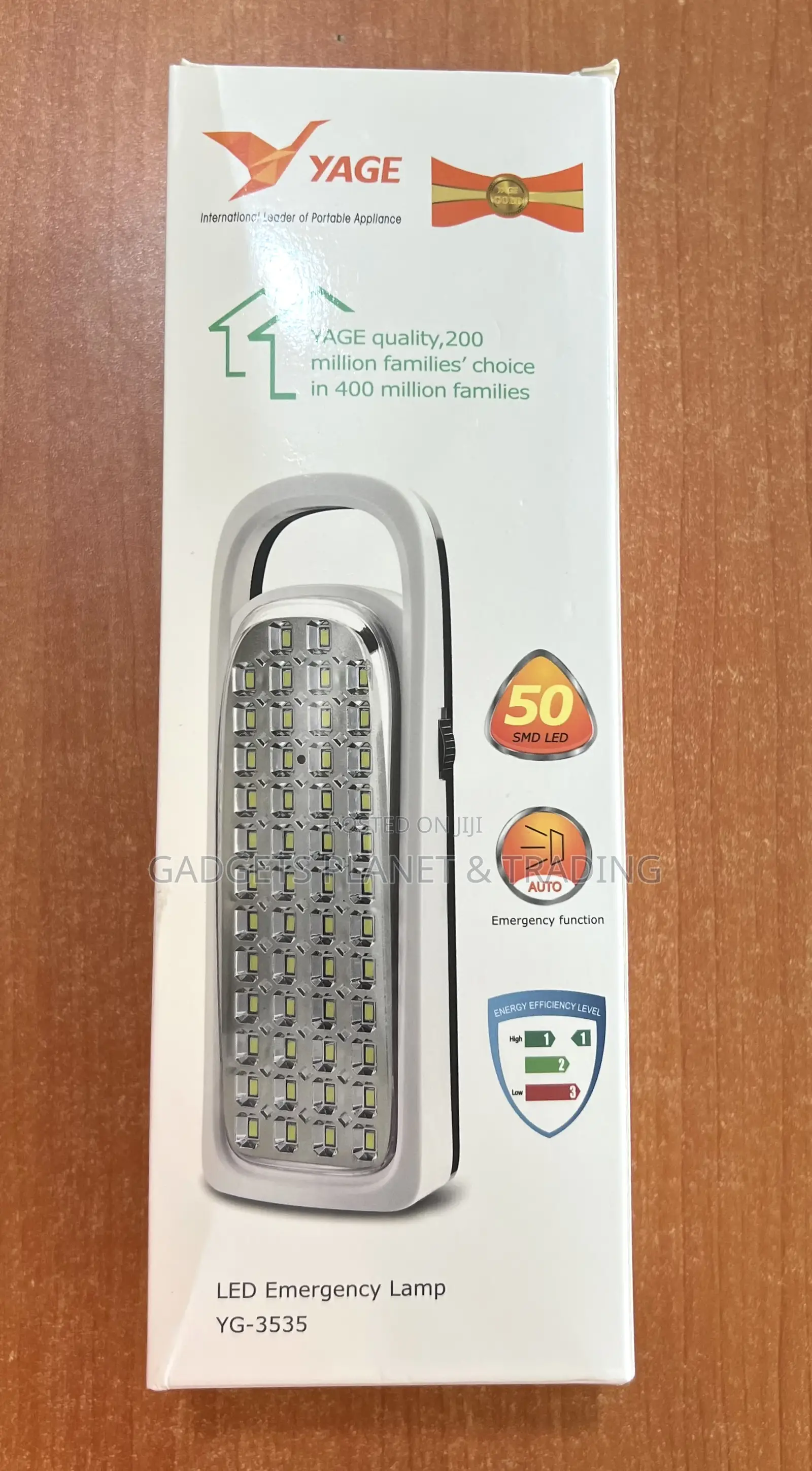YG-3535 LED Emergency Lamp, 90-240v 3W 3000mah 50leds