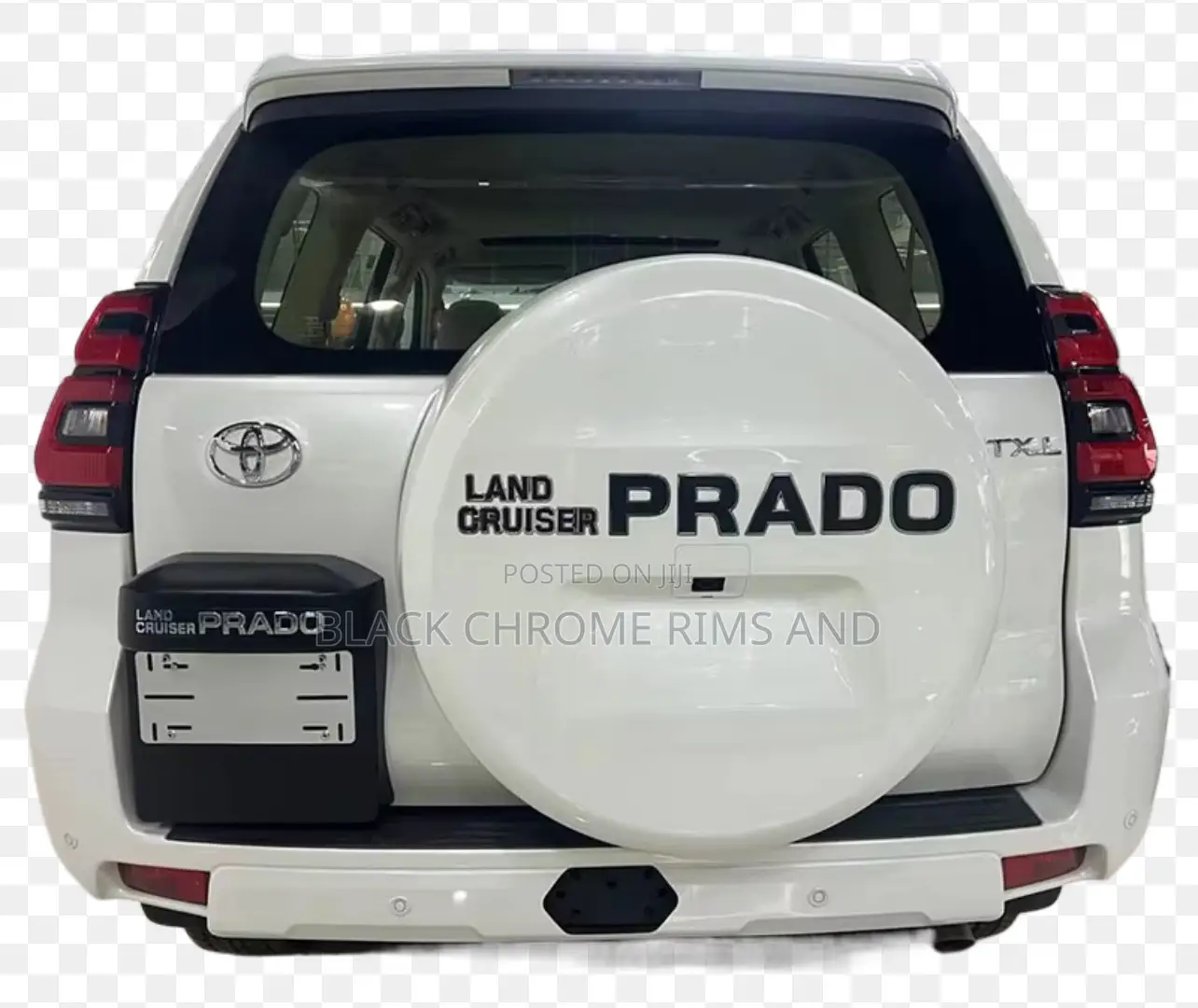 Tire Spare Cover for Toyota Prado FJ150 2010-2013