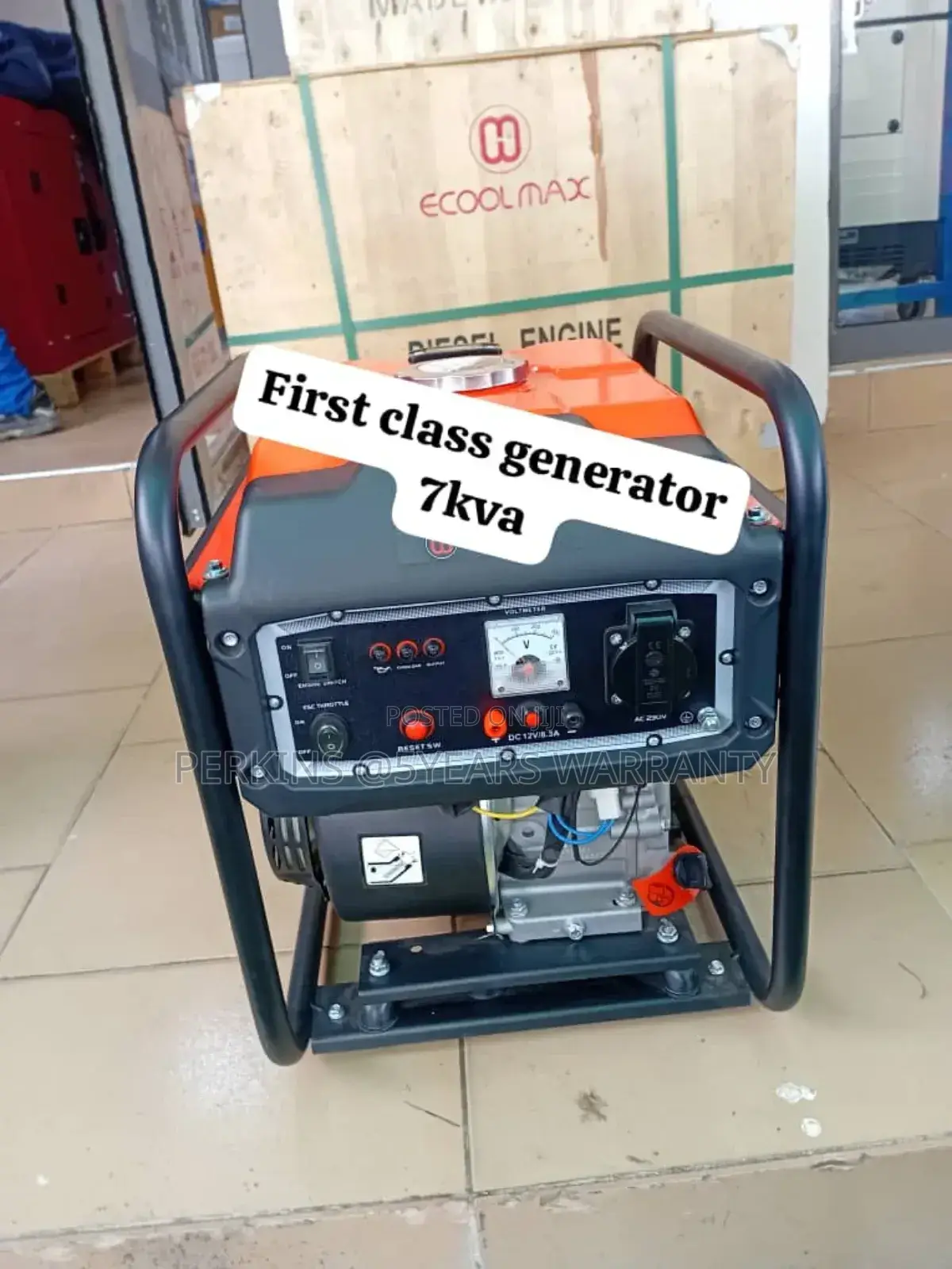 Powering Your Needs 7kva 8000wats Pertrol Generator 7kva