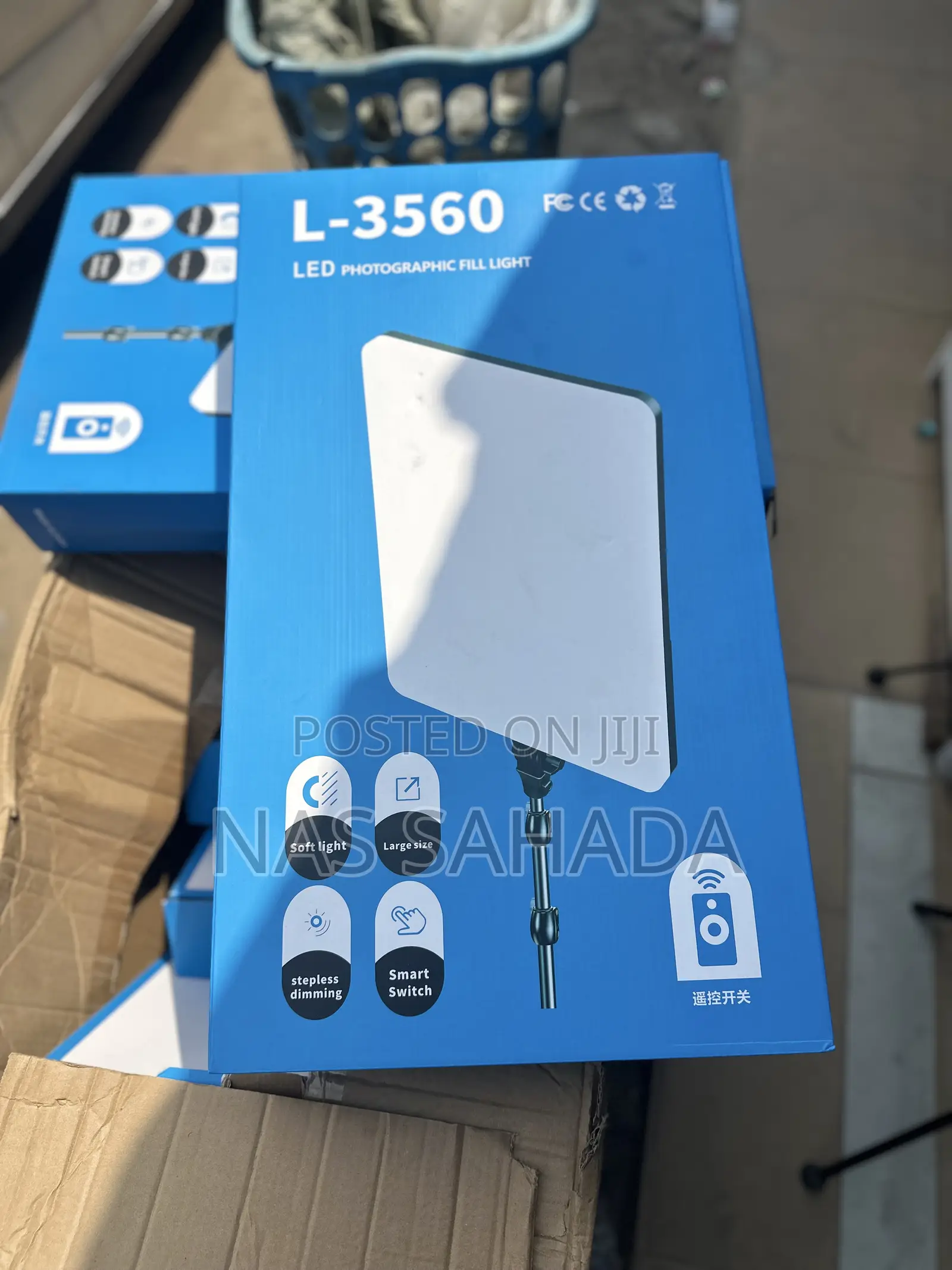 L-3560 Led Photographic Fill Light With Stand