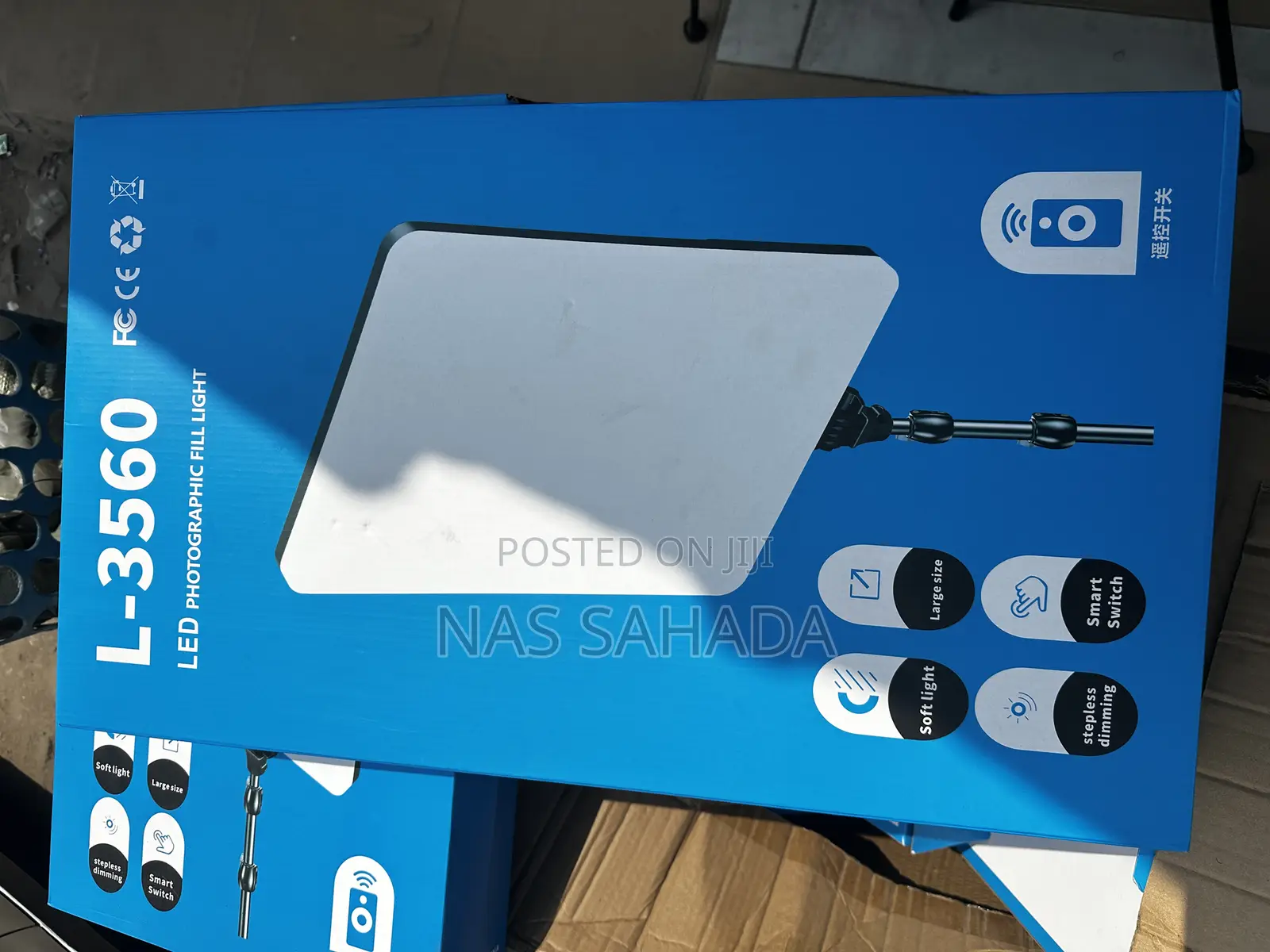L-3560 Led Photographic Fill Light With Stand
