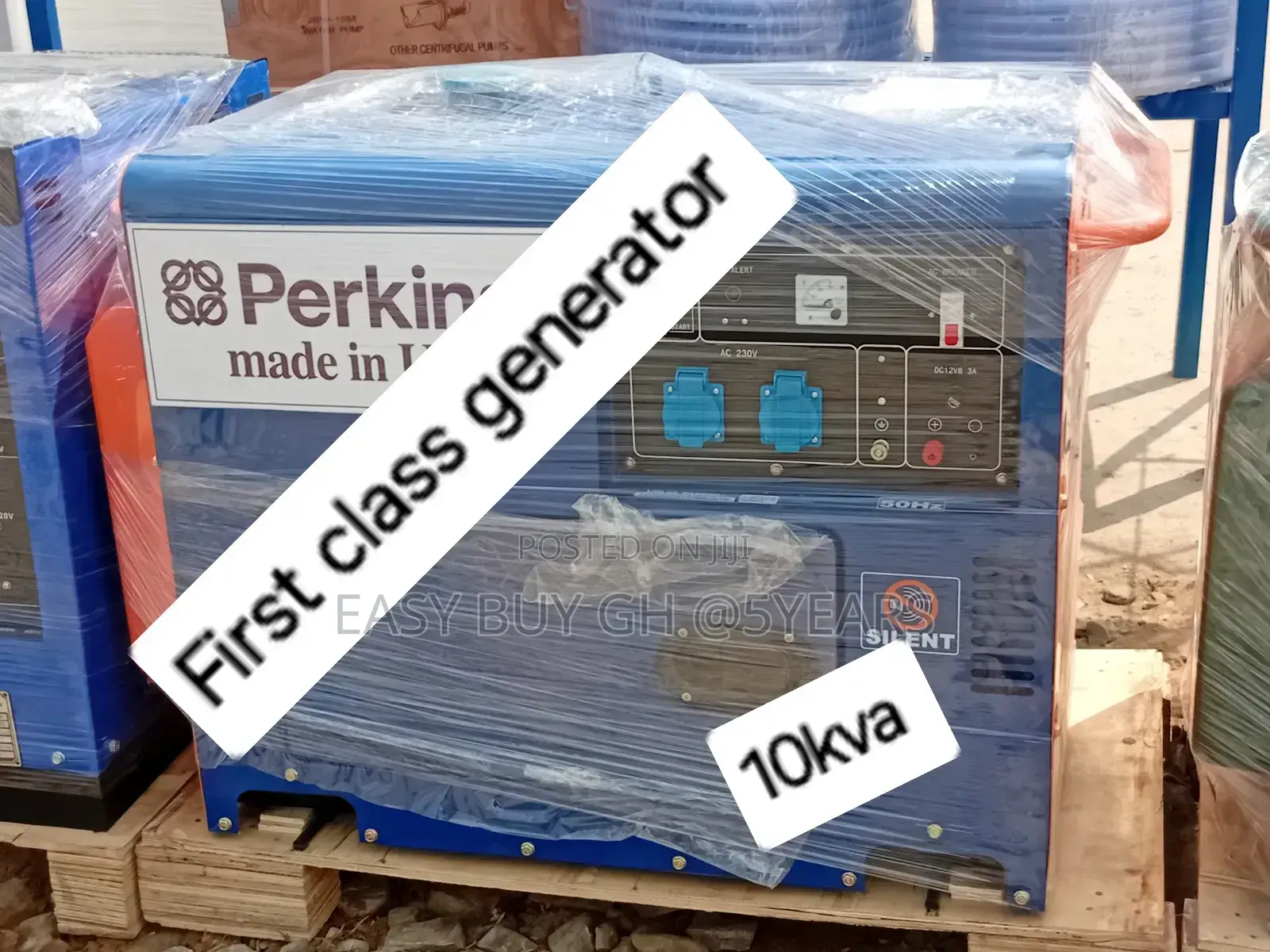 Unwavering 10kva 13000watts Generator Uk Perkins Diesel