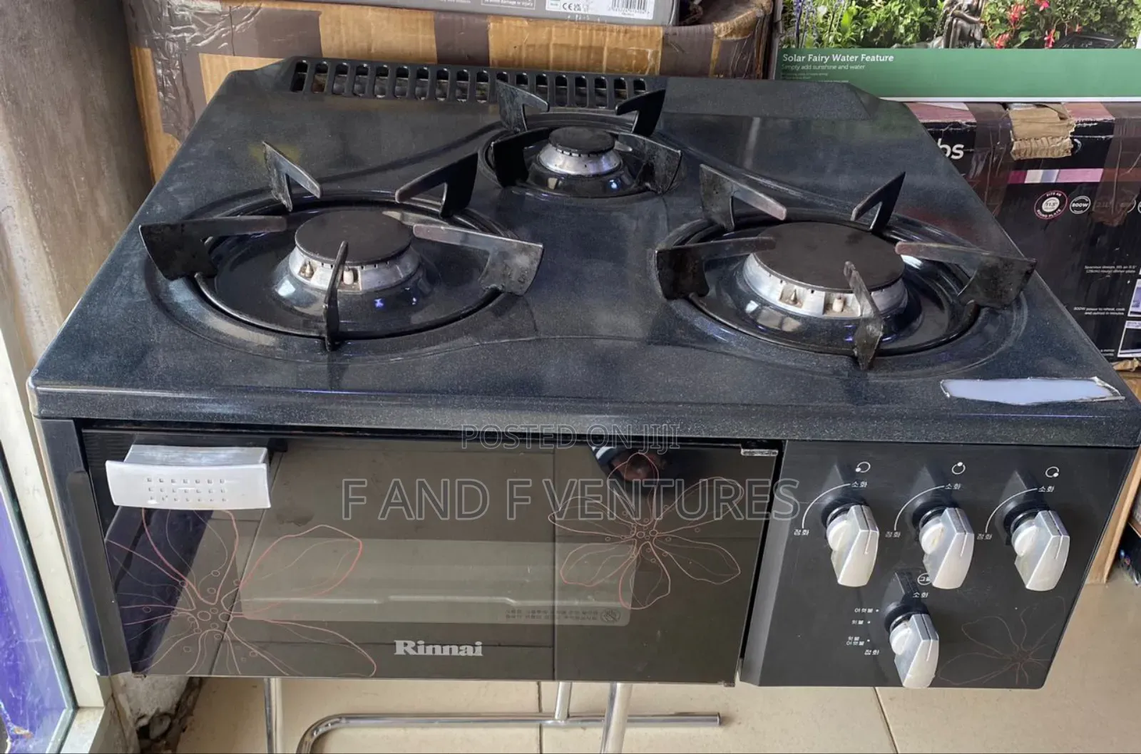 3 Burner With Oven