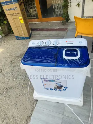 Full Plastic Body WM Topload Twintub Galaxy 7kg White